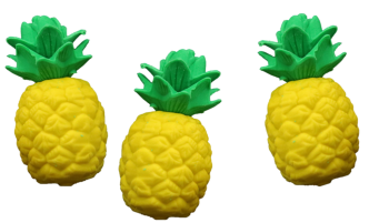 Radierer Ananas