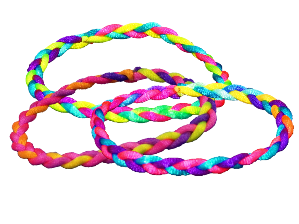 Geflochtenes Textilarmband Geflochtenes Textilarmband