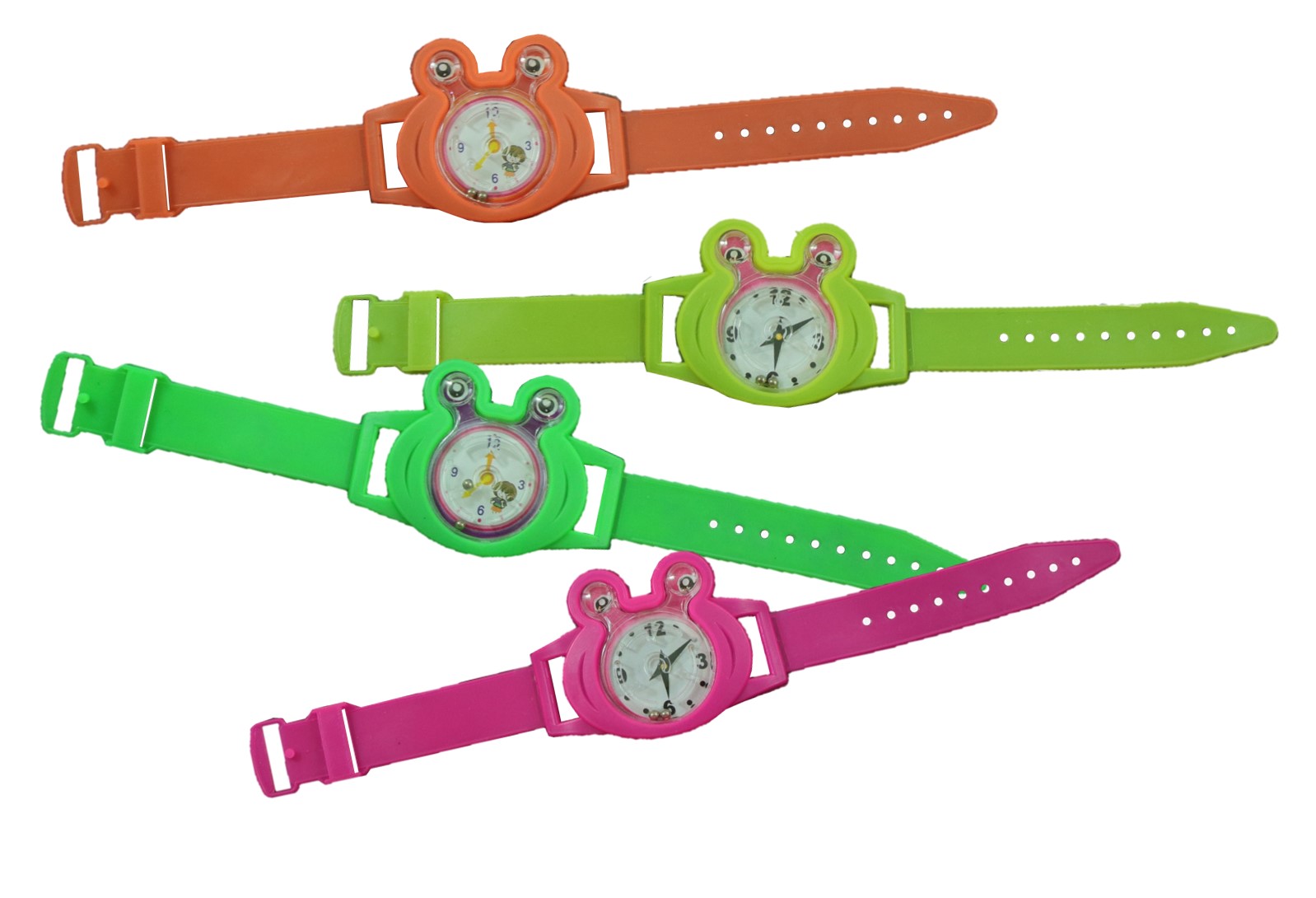 Frosch Uhr NEON Frosch Uhr NEON