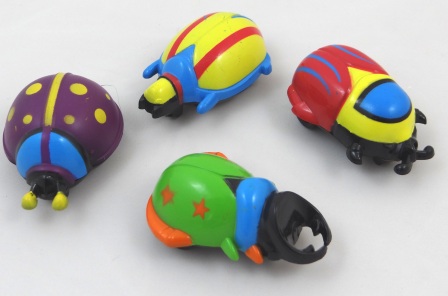 Bunte Insekten mit Rückzug
