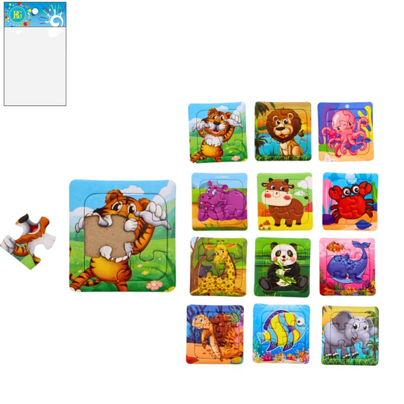 Mini-Tierpuzzle