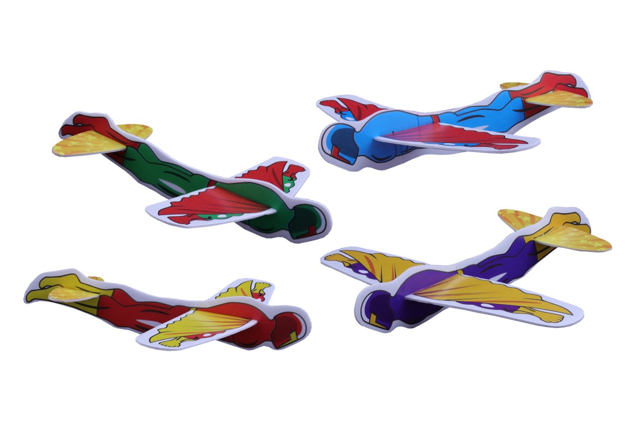 Styroporflieger Superhelden Styroporflieger Superhelden