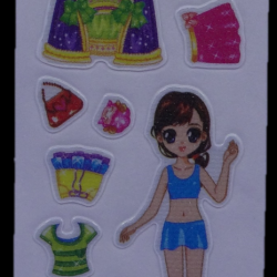 Mädchen Sticker