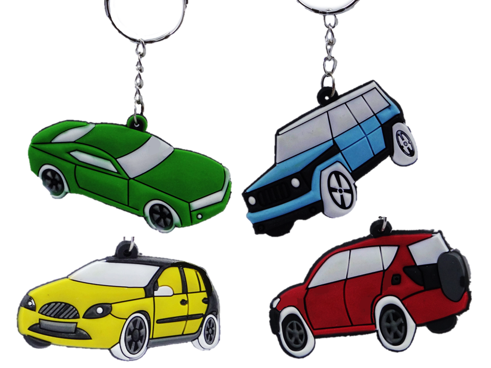 Soft Auto an Schlüsselkette