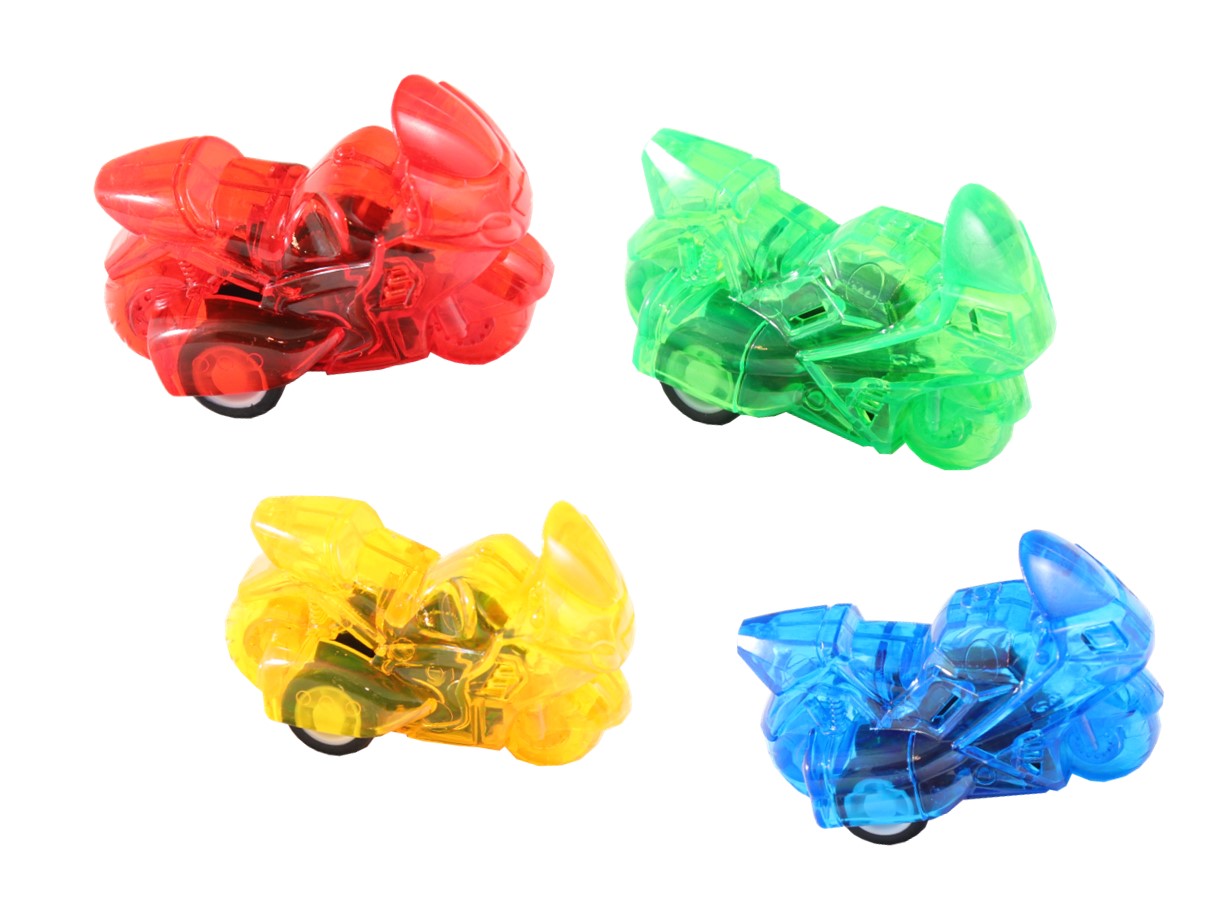 Transparentes Mini - Motorrad Transparentes Mini - Motorrad