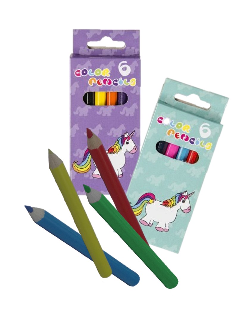 6er Buntstifte Einhorn 6er Buntstifte Einhorn