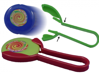 Mini-Frisbee-Abschiesser