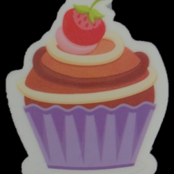 Radiergummi Cupcake