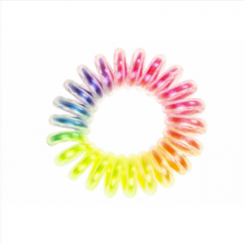 Spiral-Haarband Regenbogen